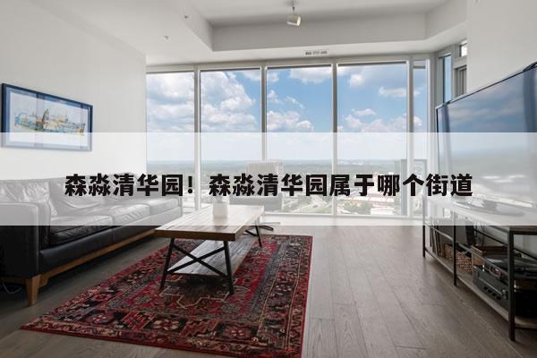 森淼清华园！森淼清华园属于哪个街道