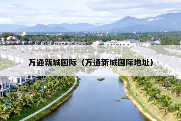 万通新城国际（万通新城国际地址）